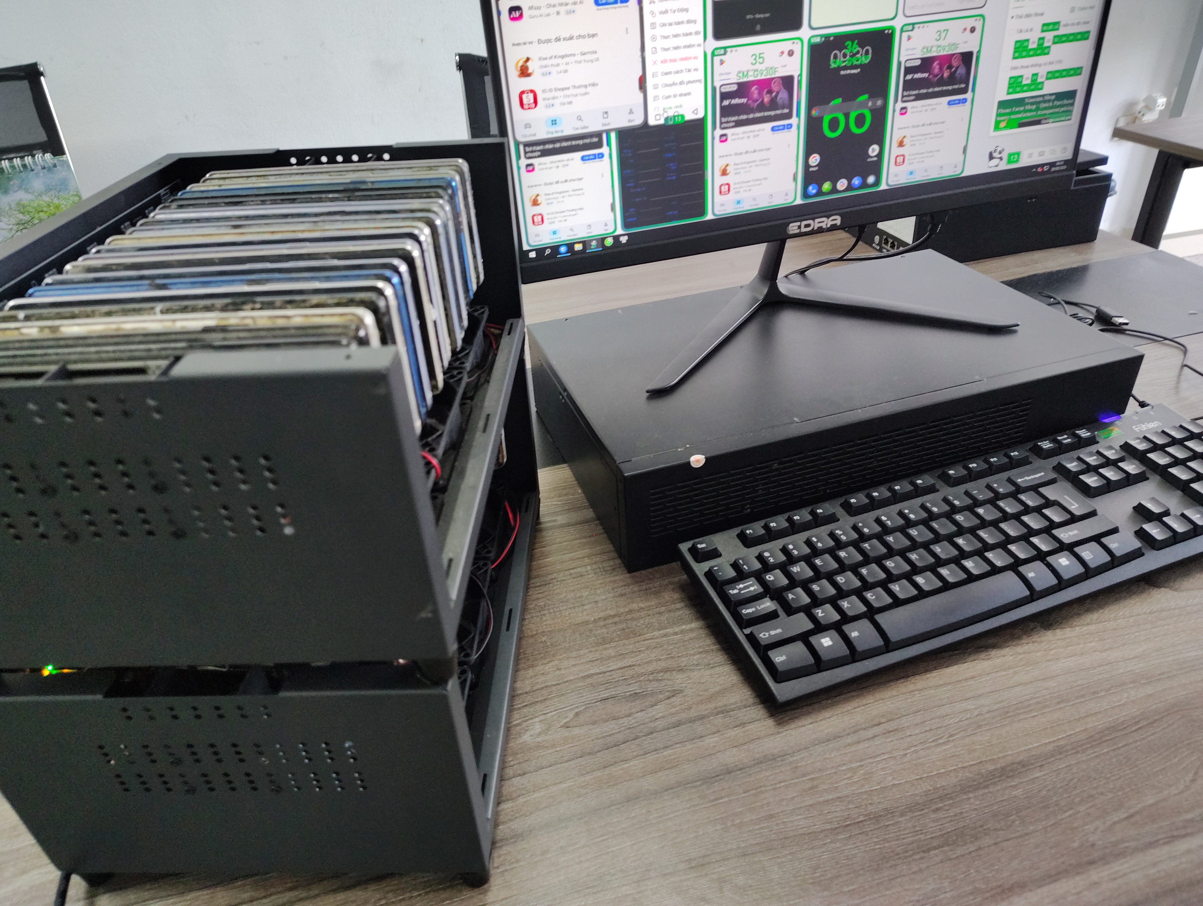 Lắp Đặt Box Phone Farm Tại Đường Đại Cồ Việt – Hà Nội